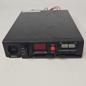 KRACO Model No. CCB-4007C 40 Channel CB Mobile Radio Works Good